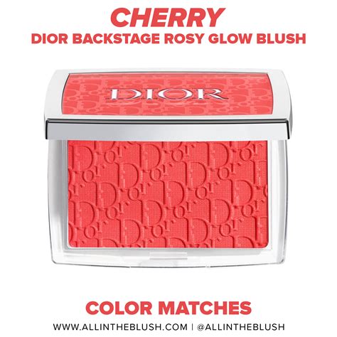 dior blush cherry red|Dior backstage blush.